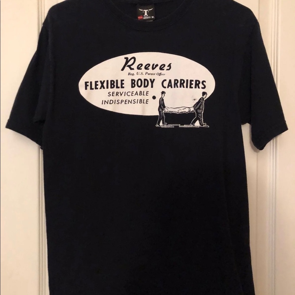 Vintage Necromance Hollywood tee -Reeves Flexible Body Carriers
